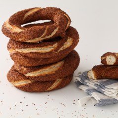 Turkish Simit , 4 pieces