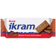 Ikram Sandwich Biscuit with Chocolate Cream , 2 packs