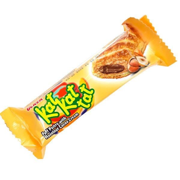 KatKat Tat Hazelnut Puff Pastry, 6 pack