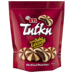 Tutku Mosaic Biscuit Filled With Cocoa Cream, 3 pack