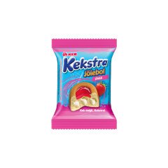Kekstra Jellyball Cake Strawberry , 1.41oz - 40g