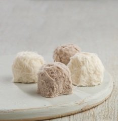 Turkish Floss Halva With Plain-Cocoa , - 250g