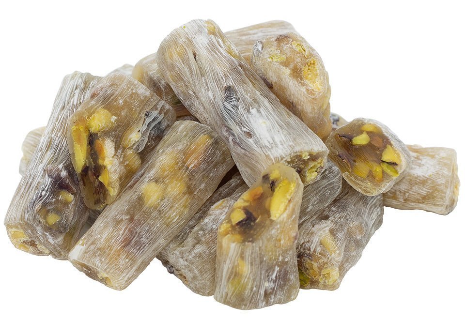 Turkish Delight with Honey Flavored Pistachio Wick 500g